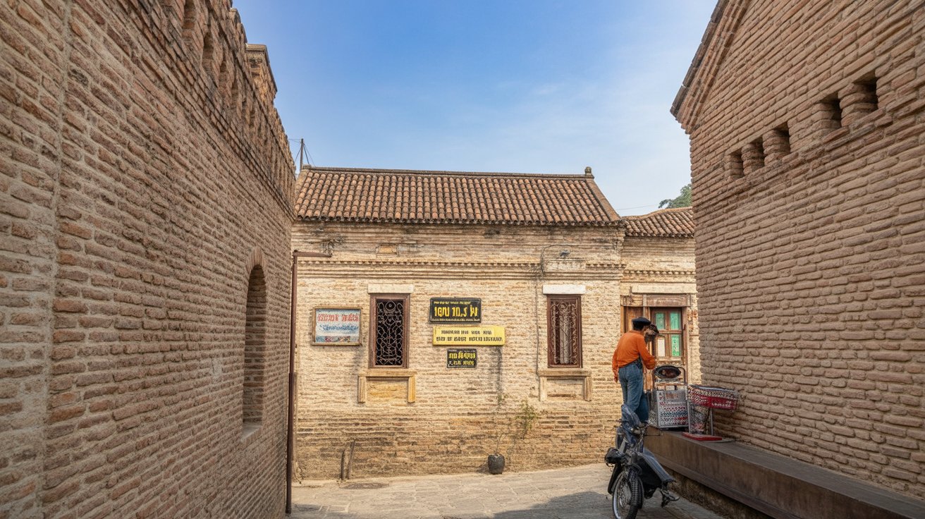 The Sighnaghi wall — 4.5km, 23 towers, built in the 18th century — gives the town its distinctive profile from the valley