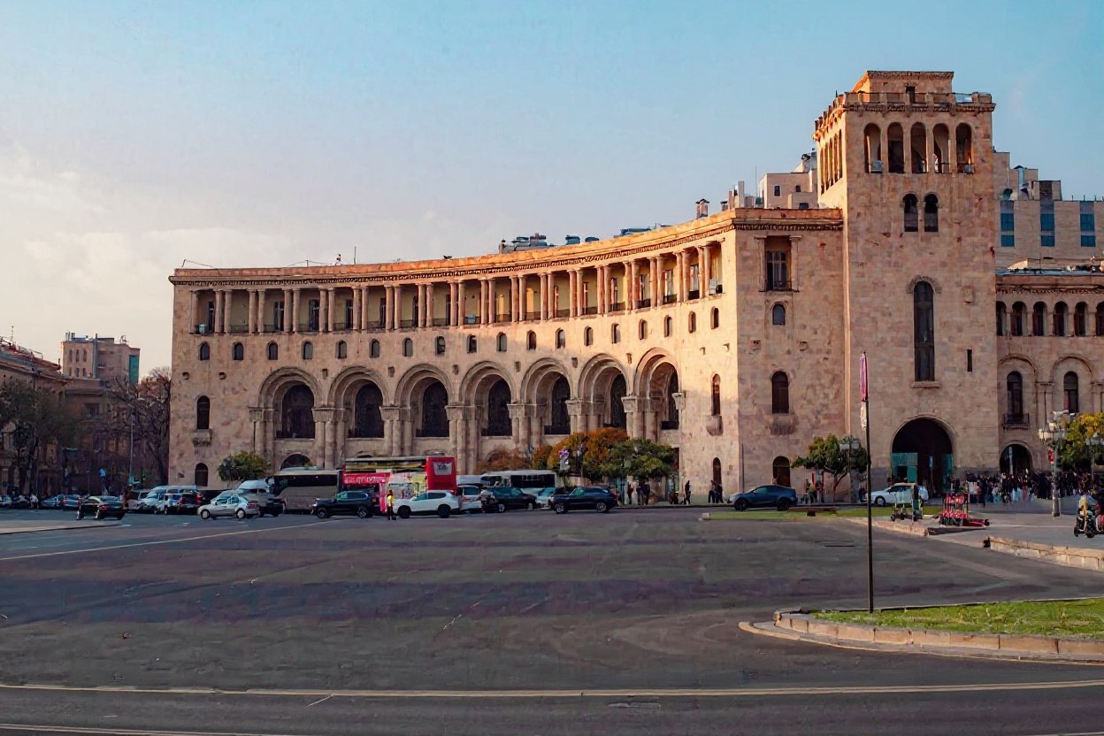 Republic Square and the Soviet Downtown — Yerevan Armenia, Vietnam